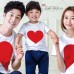 تیشرت ست سه نفره قلب خرید از سایت گیفتکس 